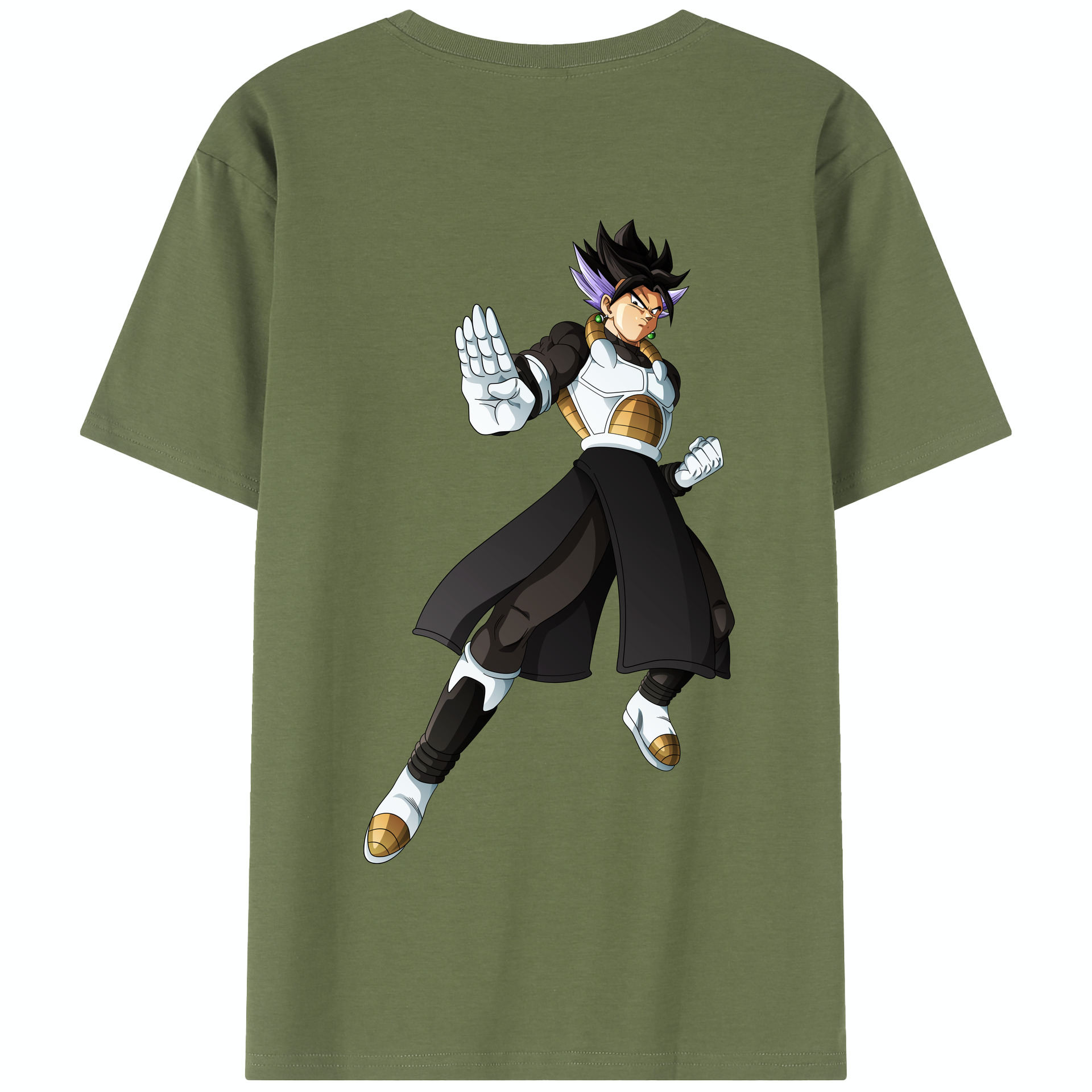 （画像用） ドラゴンボール ベジット DRAGON BALL Vegetto 綿100％半袖Tシャツ（背面プリント）